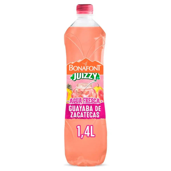 Agua Bonafont Juizzy Sabor Guayaba 1.4 L