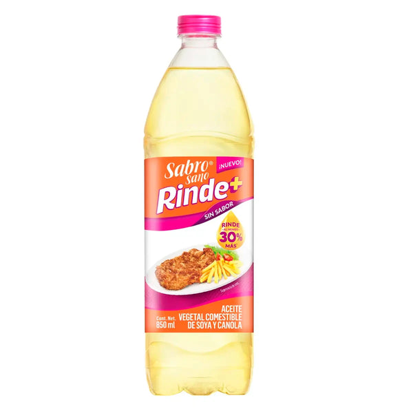 Aceite De Soy  Sabrosano Rinde+ Botella 850 ml