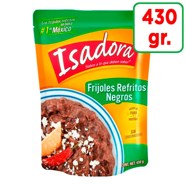 Frijoles Refritos Negros Isadora 430 Gr