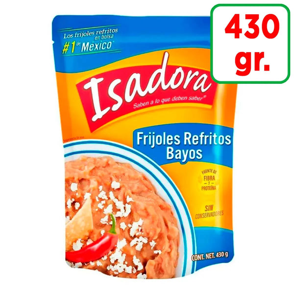 Frijoles Refritos Bayos Isadora 430 Gr