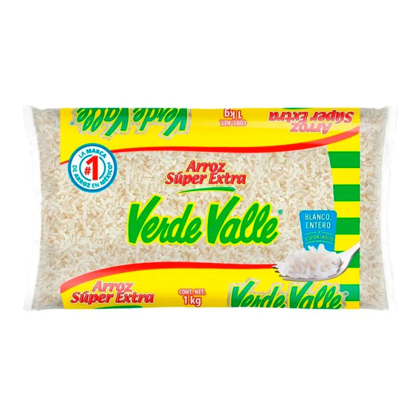 Bolsa de Arroz  Súper Extra Verde Valle 1KG