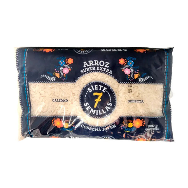 Bolsa de Arroz  Súper Extra 7 Semillas 900 gr