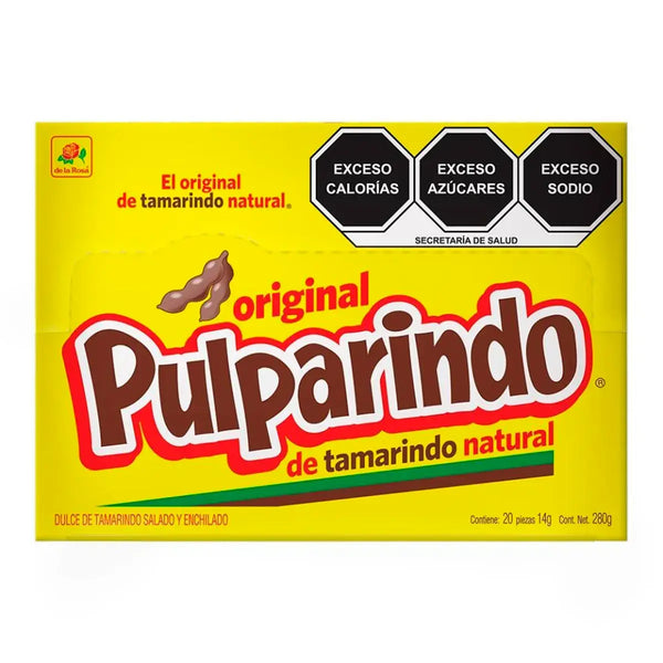 Dulce  Pulparindo caja con 20 pzas